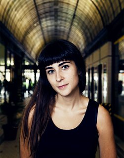 Here's a portrait of Anna, staff at Alice Euphemia, in the Cathedral Arcade.
