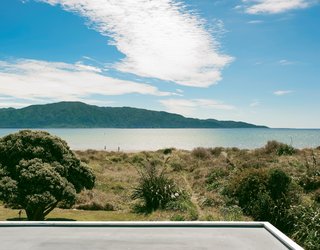 Bach to the Beach - Photo 8 of 30 - The view of Kapiti Island is fully revealed from the tower.