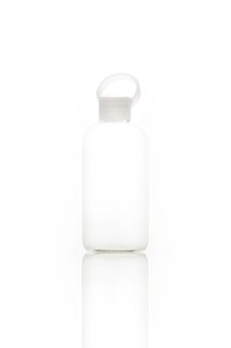 The bkr Bottle - Photo 3 of 4 - Here's what the glass bottle looks like sans covering.