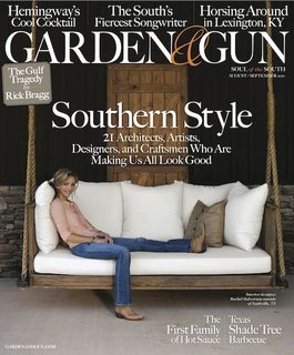 Friday Finds 5.13.11 - Photo 3 of 3 - The cover of Garden and Gun magazine's August/September 2010 issue.