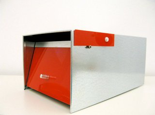 Neutra Box - Photo 2 of 4 - The box is made from remnants of sheet metal, sourced mostly from shops in Richmond, California.