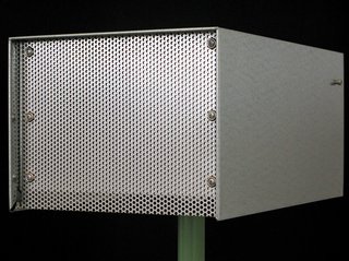 Neutra Box - Photo 3 of 4 - Here's a rear view of the mailbox.