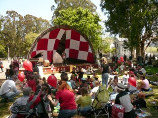 The Bandshell in action.