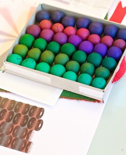 Here's a color experiment in clay.