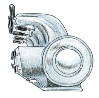 Un'Introduzione al Disegno Italiano - Photo 16 of 61 - 1948<br><br>Gio Ponti redesigns La Pavoni espresso machine.
