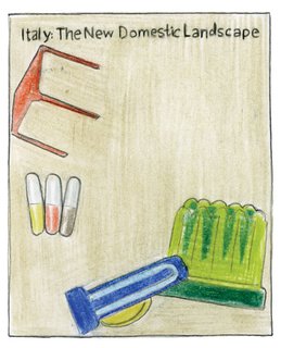 Un'Introduzione al Disegno Italiano - Photo 36 of 61 - 1972<br><br>MoMA holds <br><br>Italy: The New Domestic Landscape exhibit.