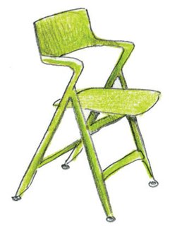 Un'Introduzione al Disegno Italiano - Photo 47 of 61 - 1996<br><br>Antonio Citterio designs Dolly chair for Kartell.
