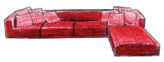 Un'Introduzione al Disegno Italiano - Photo 55 of 61 - 2006<br><br>Carlo Colombo designs the rectilinear Shanghai sofa system.