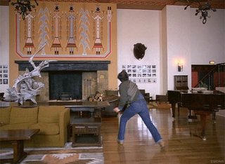 A clip from "The Shining" featured on If We Don't, Remember Me.