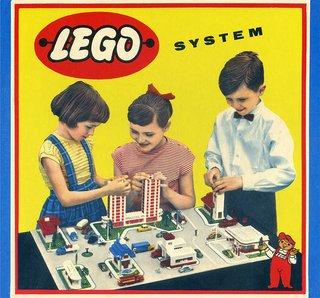 Vintage ads abound in A Graphic History of LEGO Packaging.