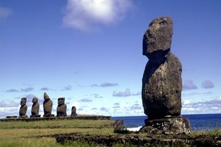 Easter Island's Visitor's Center - Photo 3 of 6 - Easter Island is most famous for the hundreds of large carved monolithic statues, known as moai, that were created to represent ancestors by the Rapa Nui people from approximately the ninth to the seventeenth centuries AD.