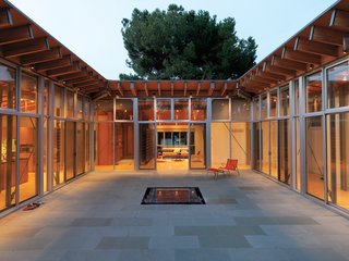 Family Matters - Photo 7 of 16 - The square fountain at the courtyard's center is a modern rendition of a very traditional feature in many Middle Eastern homes.