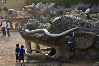 Playgrounds Worth A Trip - Photo 6 of 8 - There be dragons in the sands at Showa Kinen Park, a huge 400 acre green space in northwest Tokyo.<br><br>Photo by Ed Jacob