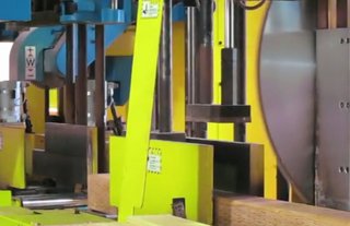 Video: Prefab Japanese Joinery - Photo 2 of 4 - The factory is filled with specialized machinery that cuts each piece of timber with specific joints at specific places in each post and beam. Software developed for the equipment makes sure each piece is cut to the correct length and finished with the correct ends.