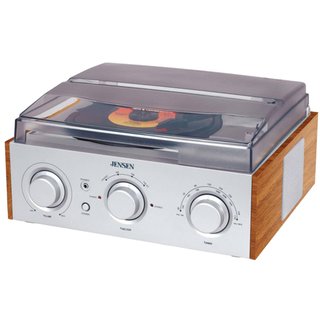 Record Revival - Photo 3 of 5 - The Jensen 3-Speed Stereo Turntable.