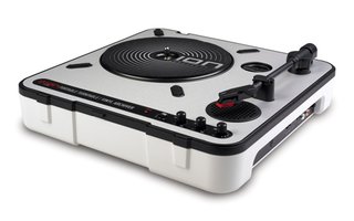 Record Revival - Photo 4 of 5 - The Mobile LP turntable converts LPs into digital files.