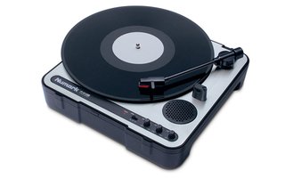 Record Revival - Photo 5 of 5 - The PT-01USB Portable Vinyl-Archiving Turntable by Numark.