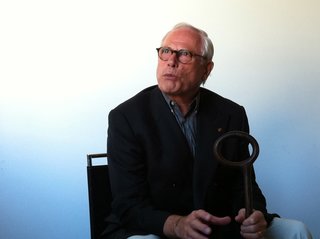 Dieter Rams at the San Francisco Museum of Modern Art.