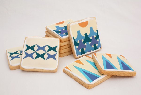 Modern Bite - Photo 1 of 3 - Our favorite designs are these blue ones.