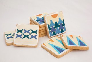 Modern Bite - Photo 1 of 3 - Our favorite designs are these blue ones.
