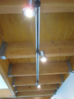 A Zero-Energy Community: Part 2 - Photo 5 of 9 - LED lights have really come of age in just the last year or so. When we were in schematic design they didn’t seem like a very cost effective technology for us, but when it came time to spec the lights, we were really amazed to see how far they had come. The light quality is outstanding, and really hard to differentiate from halogen bulbs.