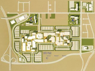 Here's the site plan.