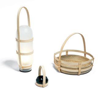 Men About Town - Photo 6 of 6 - Alonso's one-off lantern, paperweight, and tray.