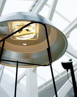 Modern French Design: Normal Studio - Photo 2 of 12 - An early prototype for the 2007 Diamond Boxes collection, a range of domestic lights utilizing photographic reflectors, never made it to market.
