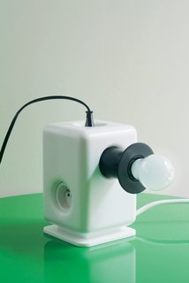 Modern French Design: Normal Studio - Photo 9 of 12 - 2008<br><br>Multiplug lamp, designed for Ligne Roset.
