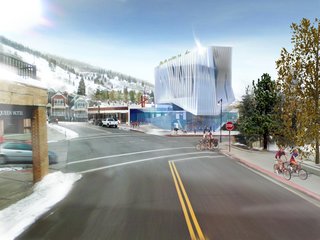 I caught a movie at Sundance with one of the Kimball's board members and he told me that he quite liked Brook and Scarpa's choice of making the corner a focal point of the design.