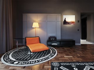 The Scandic Grand Central, Stockholm - Photo 8 of 12 - Speaking of swanky, here's another view of one of the suites, showing the living room.