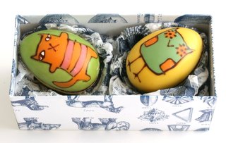 Wilson's chocolates—including this rendition of the Owl and the Pussycat— are nearly too pretty to eat.
