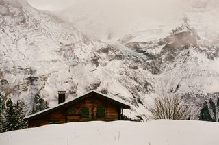 Friday Finds 03.02.12 - Photo 1 of 9 - A cabin in Mürren, Switzerland, photographed by Emily Sullivan, as seen on the Free Cabin Porn tumblr.