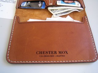 Chester Mox Passport Wallet - Photo 1 of 3 - Not only was the leather a nice shade of earthy brown, but it was incredibly soft and needed no breaking in.