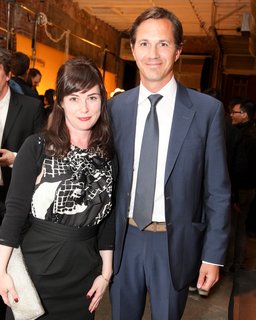 Editor-in-Chief Amanda Dameron and Lemnis Lighting CEO Warner Philips.