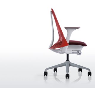 The SAYL chair by designer Yves Behar premiered in 2010.