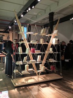 Veliero Shelving by Cassina - Photo 5 of 5 - The Veliero bookshelf by Franco Albini made its U.S. debut at Cassina's SoHo showroom on Tuesday, May 1st.