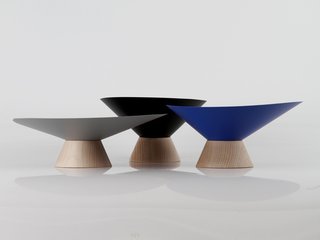 The Mamut Bowl base is made from Beechwood with Polypropylene container.
