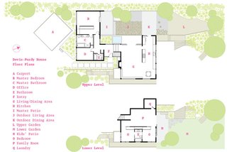 The floor plan.