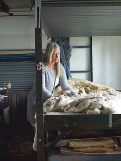 "I like buildings where people work with their hands, where craftspeople do their thing—that was an inspiration for our house."—Paula Leen