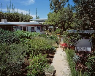 A Neutra Renovation in Los Angeles - Photo 2 of 6 - The house becomes part of Burton's landscape scheme.