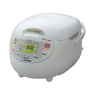 What is your go-to kitchen appliance?<br><br>I also love my Japanese rice cooker.<br><br>Neuro Fuzzy rice cooker and warmer from Zojirushi, from $256.