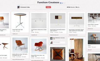 Top Design Boards on Pinterest - Photo 5 of 6 - Christopher Culley's Design Furniture Greatness has 169 pins, including shots of furniture from his shop.