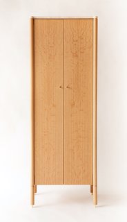 New Furniture from Egg Collective - Photo 10 of 12 - The Tall Morrison cabinet ($7,200) in white oak.