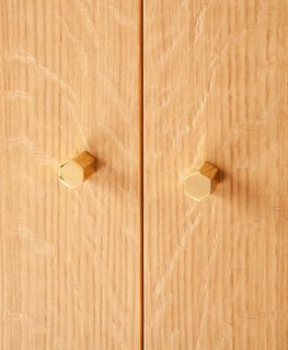 New Furniture from Egg Collective - Photo 11 of 12 - Here's a close-up shot of the door pulls, a really delicate feature of the pieces that are indicative of Egg's attention to details and finishing.