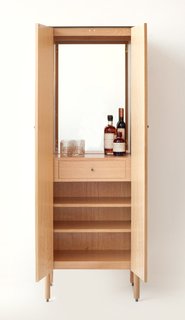 New Furniture from Egg Collective - Photo 12 of 12 - The cabinet opens to reveal a bar station. For teetotalers—or those lacking closet space—there's also an armoire version of the cabinet. For more information, visit Egg Collective's website.