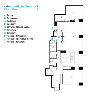 The floor plan.