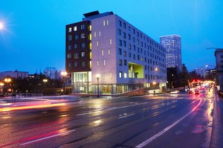 Commons' Grounds - Photo 7 of 9 - Designed by Holst Architecture, Bud Clark Commons provides housing and services for Portland, Oregon's most vulnerable homeless population. Photo by Chris Mueller.