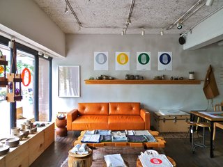 Play Mountain, the pop up shop with which Commune is working, is next door to Tas Cafe. Photo courtesy Commune design.