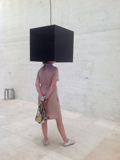 Curated by Peter MacKeith, the exhibition that explored the Nordic common ground<br><br>features a piece called "Context Box" by C-O-M-B-I-N-E, Sweden.